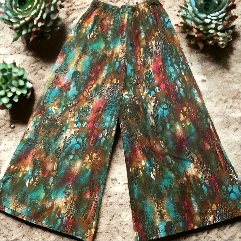 Multiprint Palazzo Pants